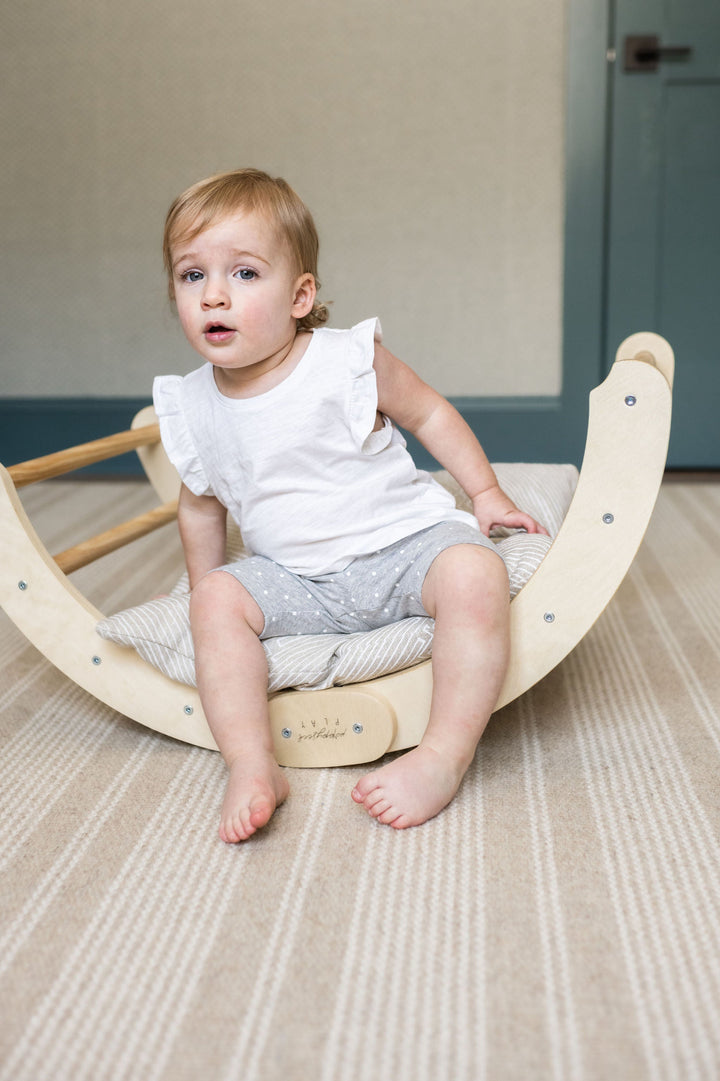 Foldable Wood Montessori Climbing Arch for Kids