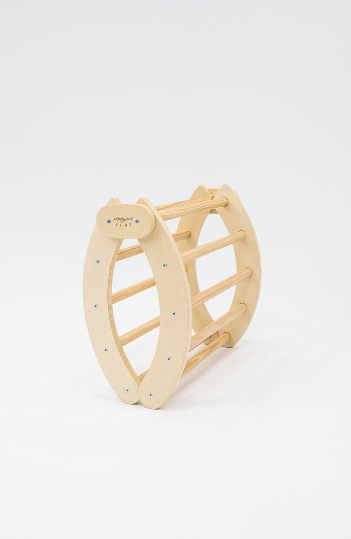 Foldable Wood Montessori Climbing Arch for Kids