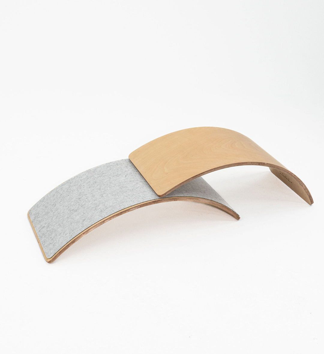 Natural Wood Kids Balance Board, Plastic-Free