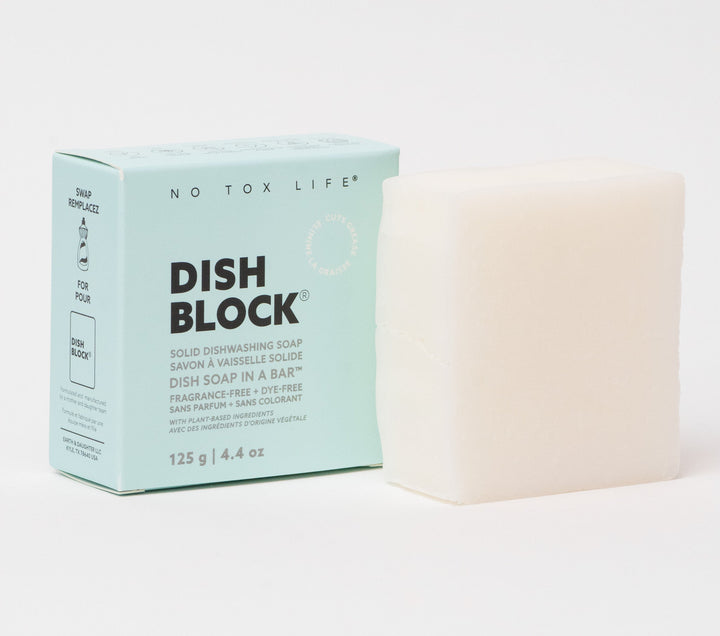 Biodegradable Fragrance-Free Dish Soap Bar, 4.4 oz.