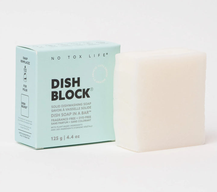 Fragrance Free Solid Dish Soap Bar Block