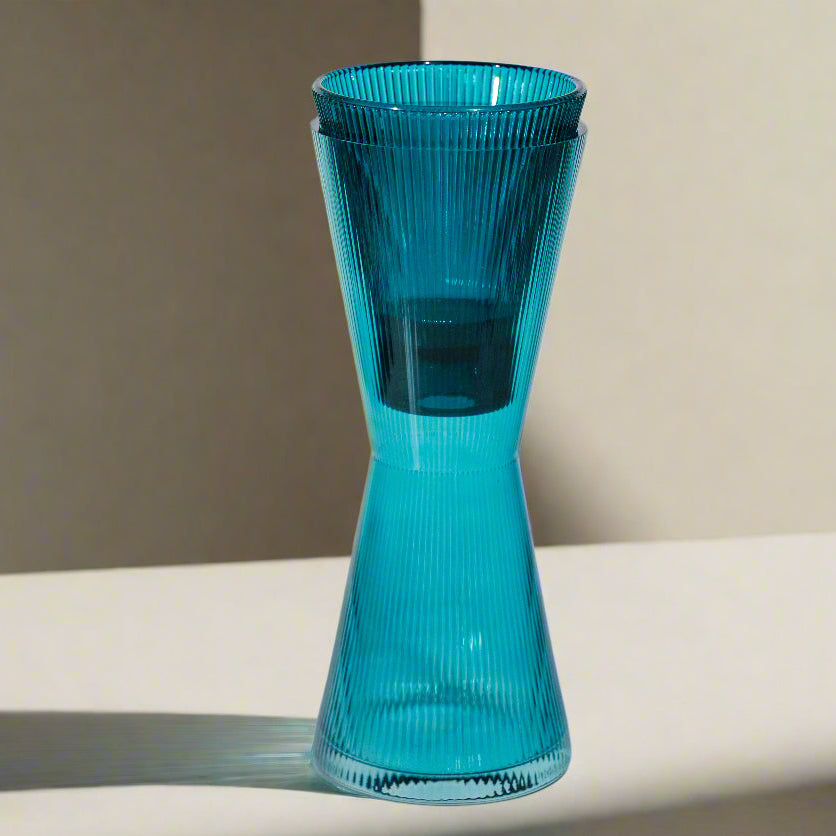 Handcrafted Borosilicate Glass Carafe &amp; Tumbler Set