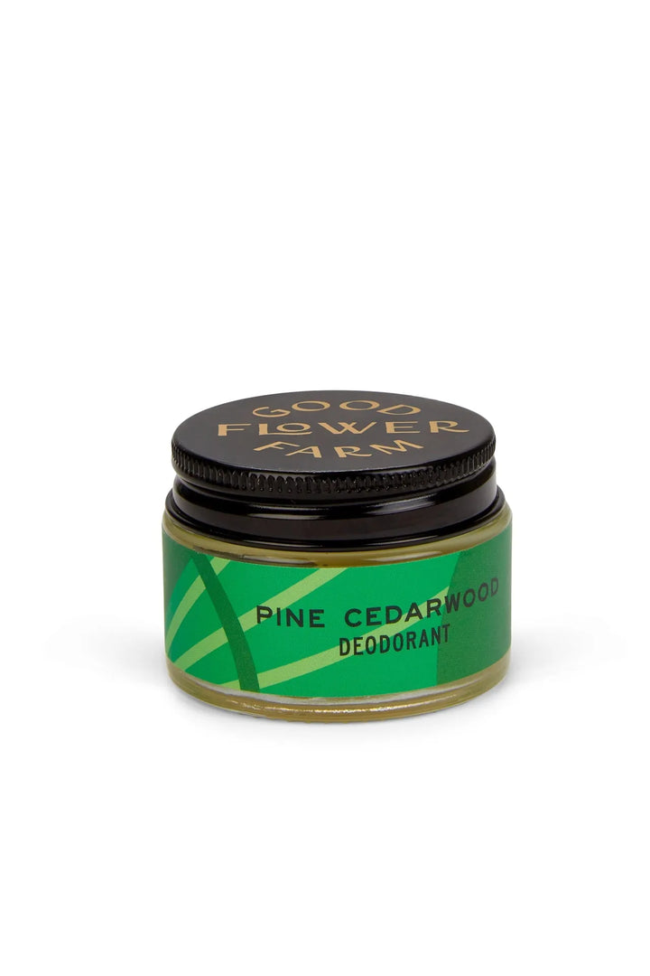 Pine Cedarwood Deodorant Cream Jar