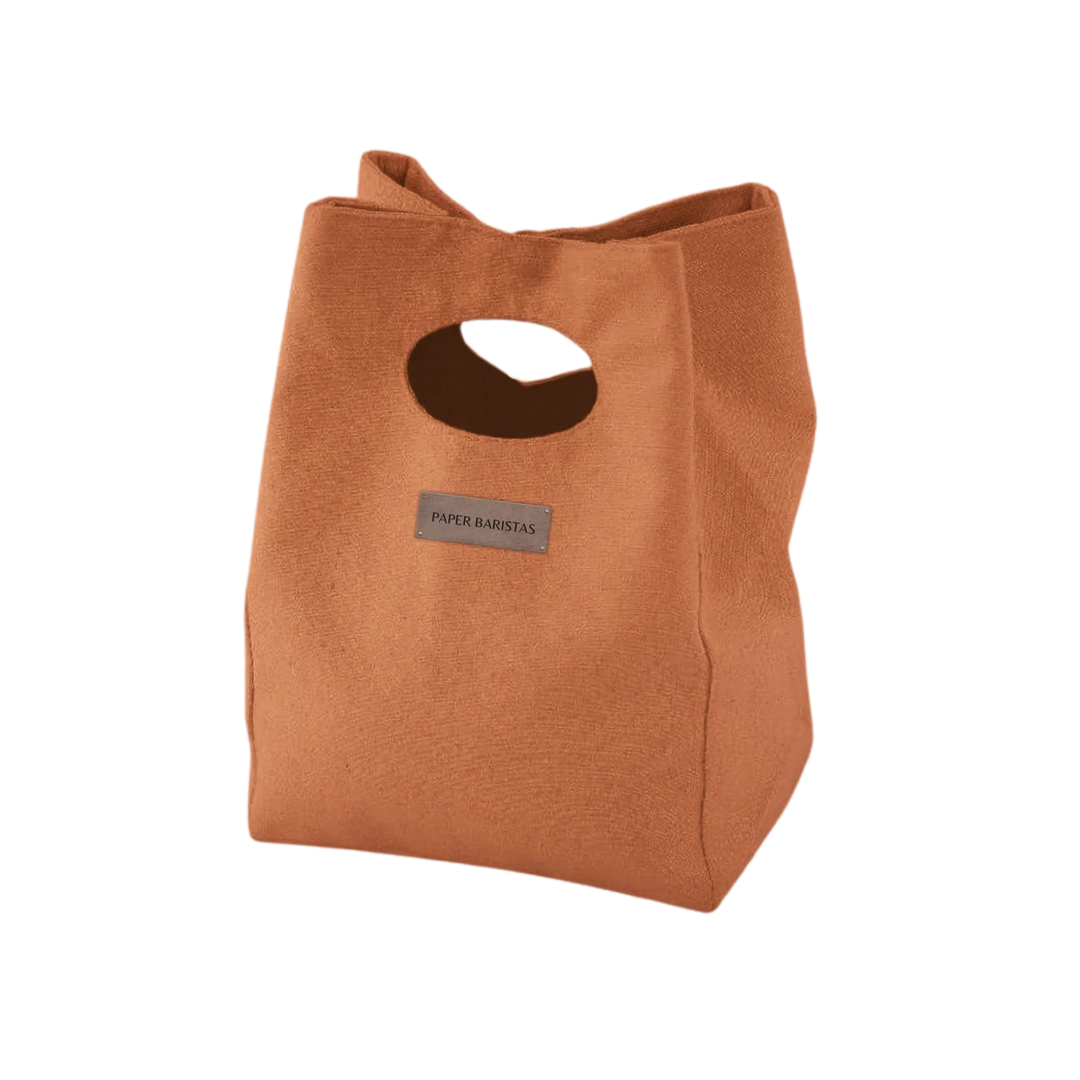 Recycled Canvas Washable Lunch Bag, Water-Resistant