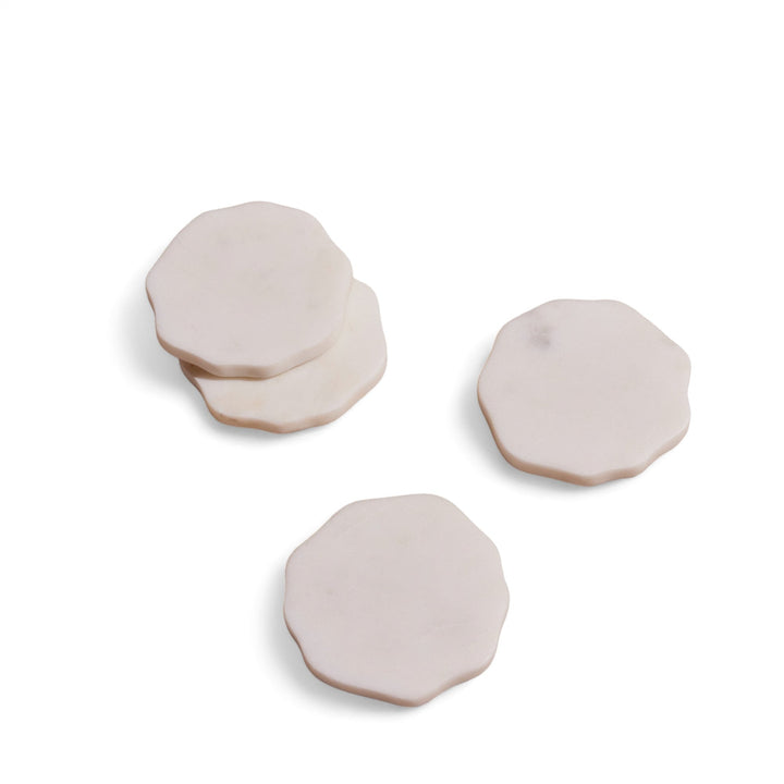 Handcrafted Marble Coasters, 4" x 4", 4 Ct.