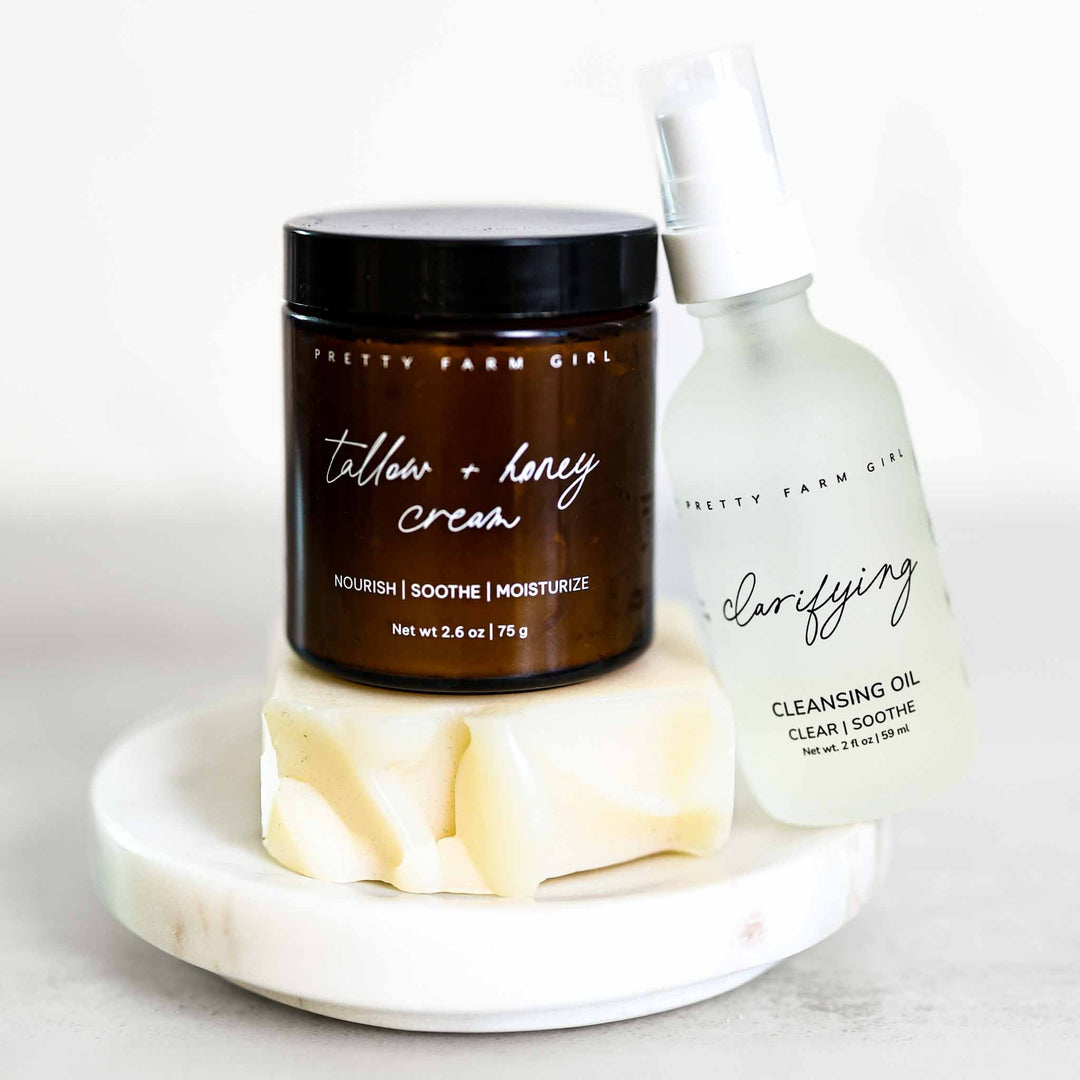 Pure Tallow Double Cleansing Skin Care Kit, 3 Ct.