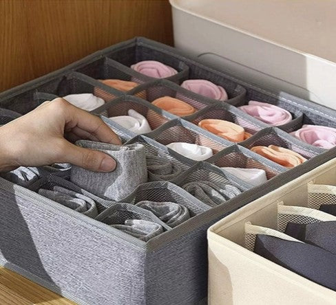 Vegan Non-Woven Foldable Drawer Organizer, 24 Ct.