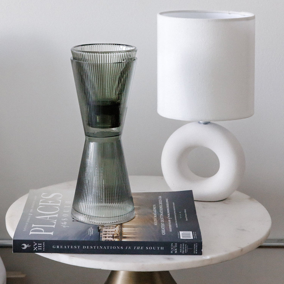 Handcrafted Borosilicate Glass Carafe &amp; Tumbler Set