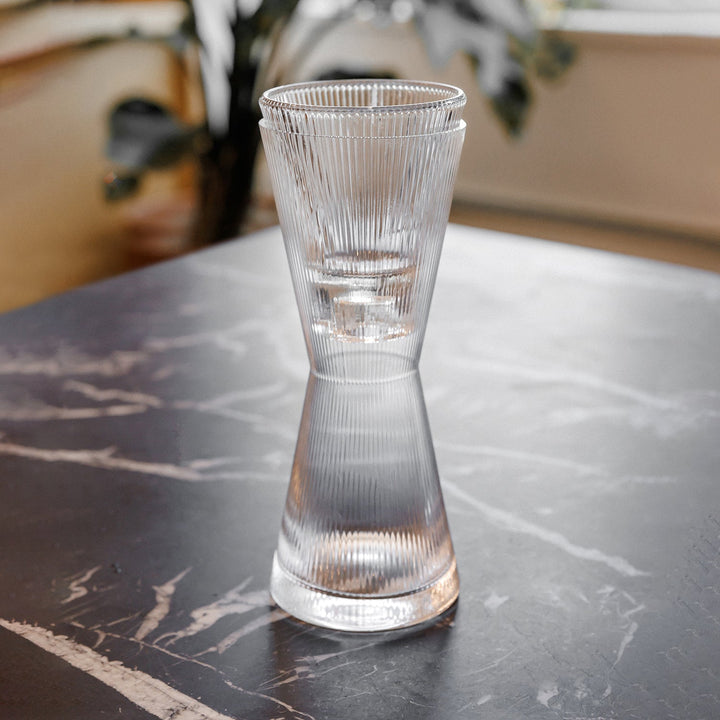 Handcrafted Borosilicate Glass Carafe &amp; Tumbler Set