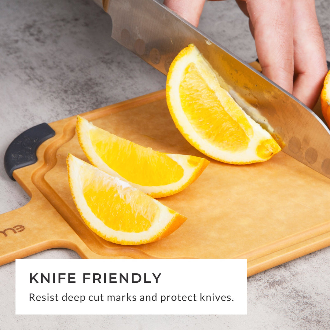 Plastic-Free Pine Fiberwood Paddle Cutting Board Set, 2 Ct.