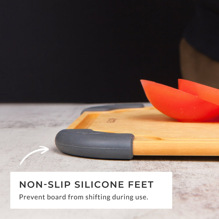 Plastic-Free Pine Fiberwood Paddle Cutting Board Set, 2 Ct.