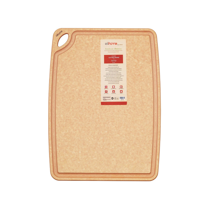 Reversible Pine Fiberwood Cutting Board, 14" x 19"