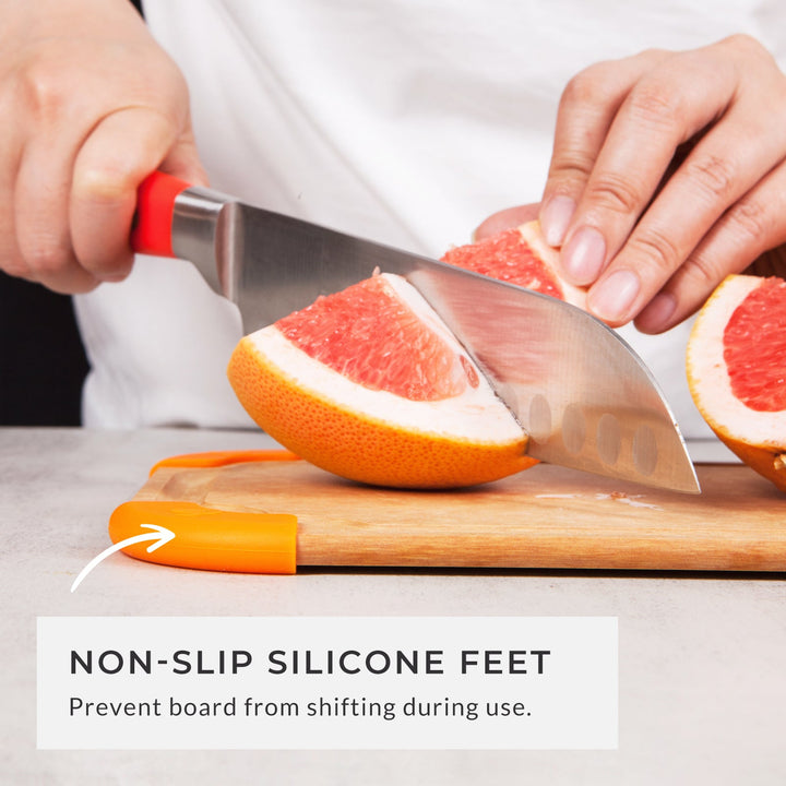 Plastic-Free Pine Fiberwood Cutting Board, 10" x 7"