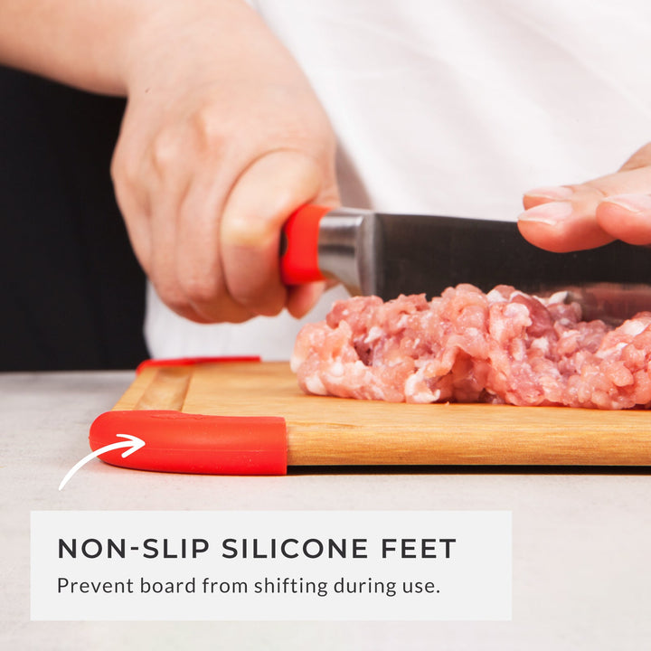 Plastic-Free Pine Fiberwood Cutting Board, 16" x 12"