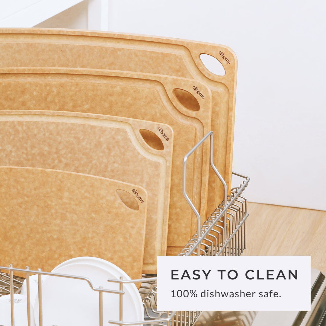 NSF-Certified Pine Fiberwood Cutting Board Set, 3 Ct.