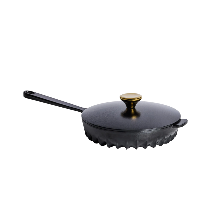 Enameled Cast Iron Frying Pan 10"