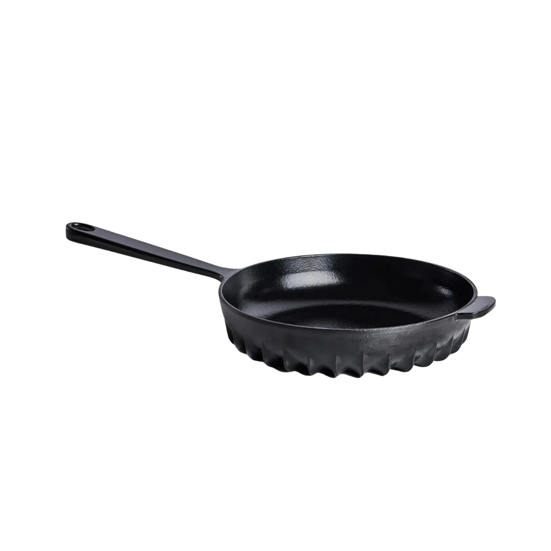 Enameled Cast Iron Frying Pan 10"