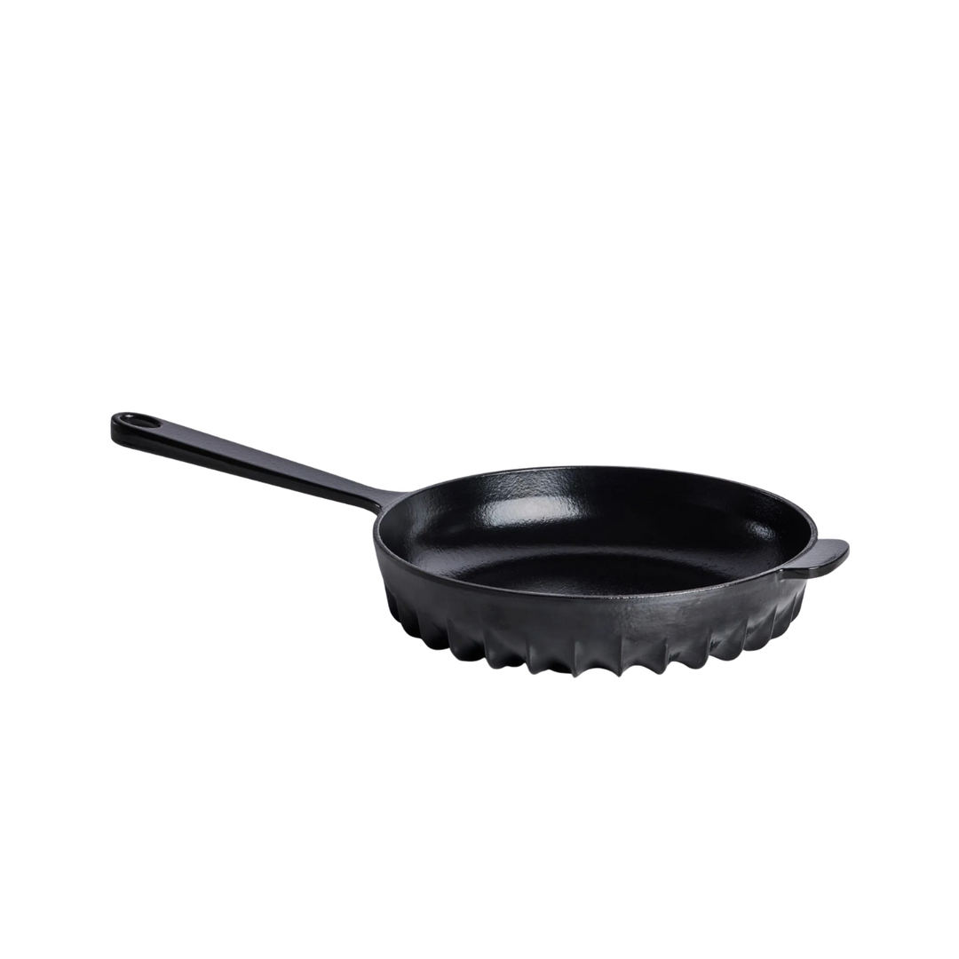 Enameled Cast Iron Frying Pan 10"
