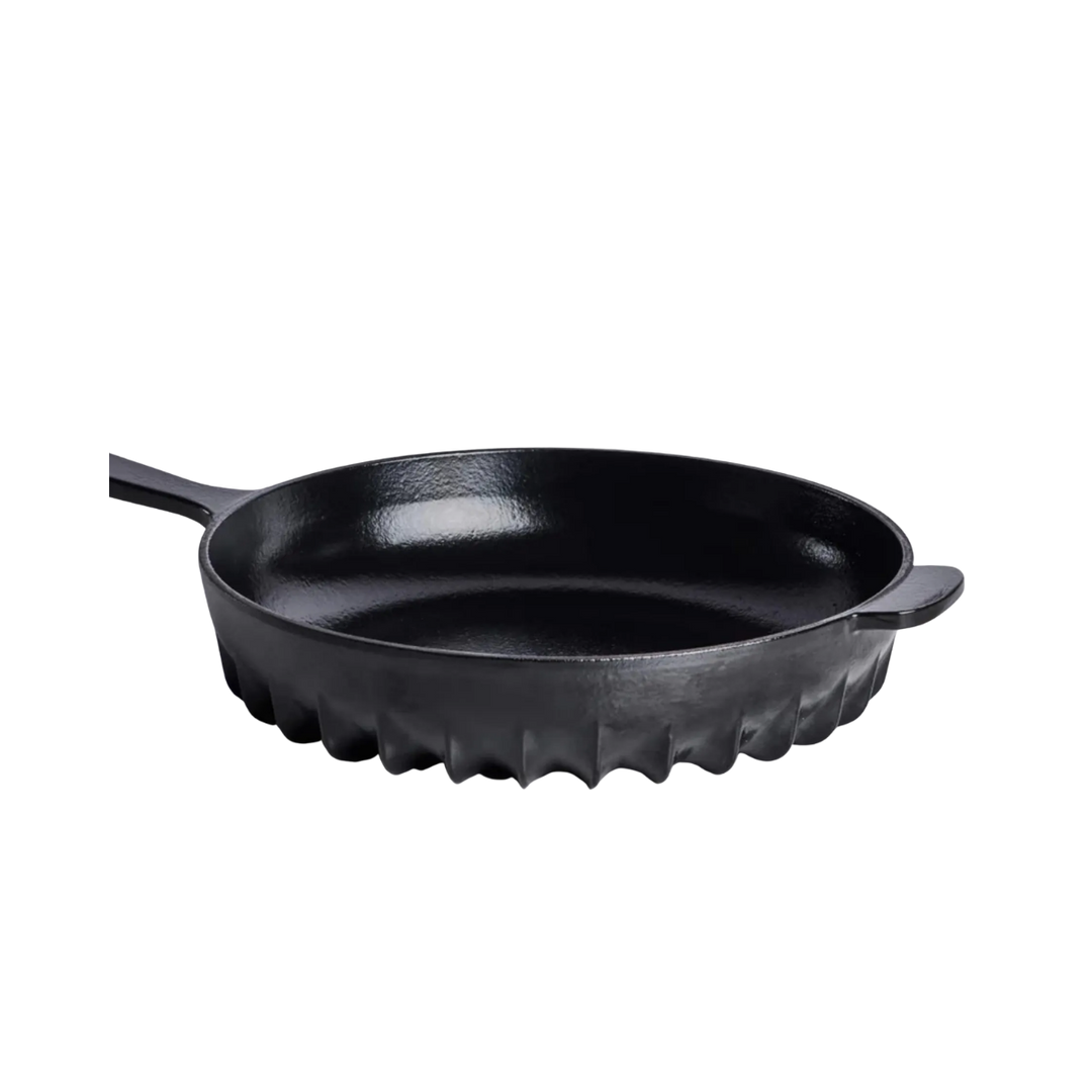 Enameled Cast Iron Frying Pan 10"