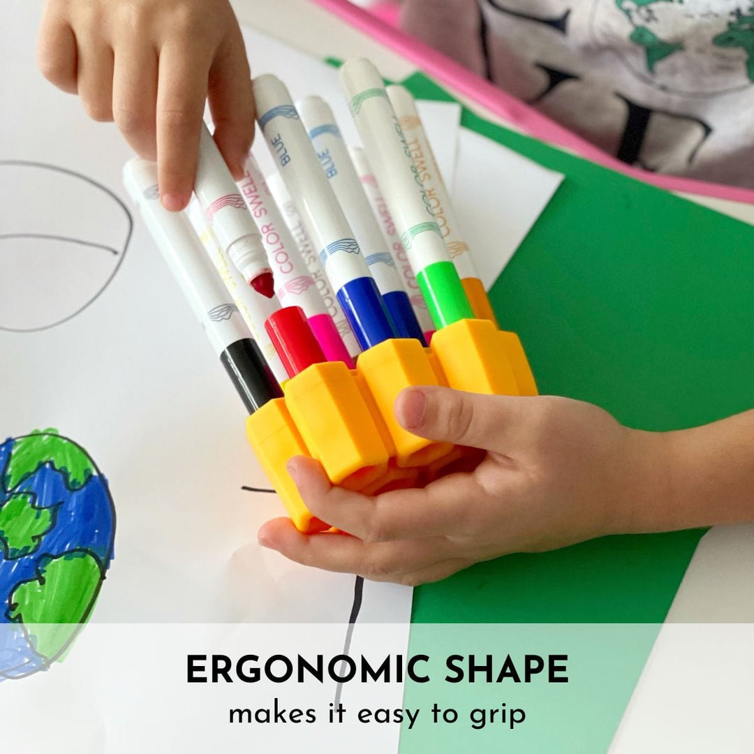 FDA Silicone Grip-Tight Marker Storage Organizer