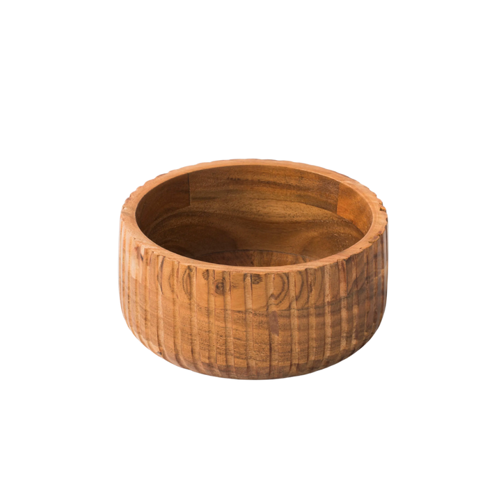 Etta Acacia Wood Stacking Bowls