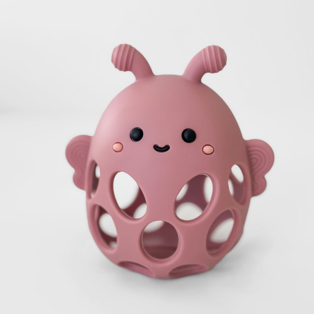 Non-Toxic Food-Grade Silicone Honey Bee Baby Teether