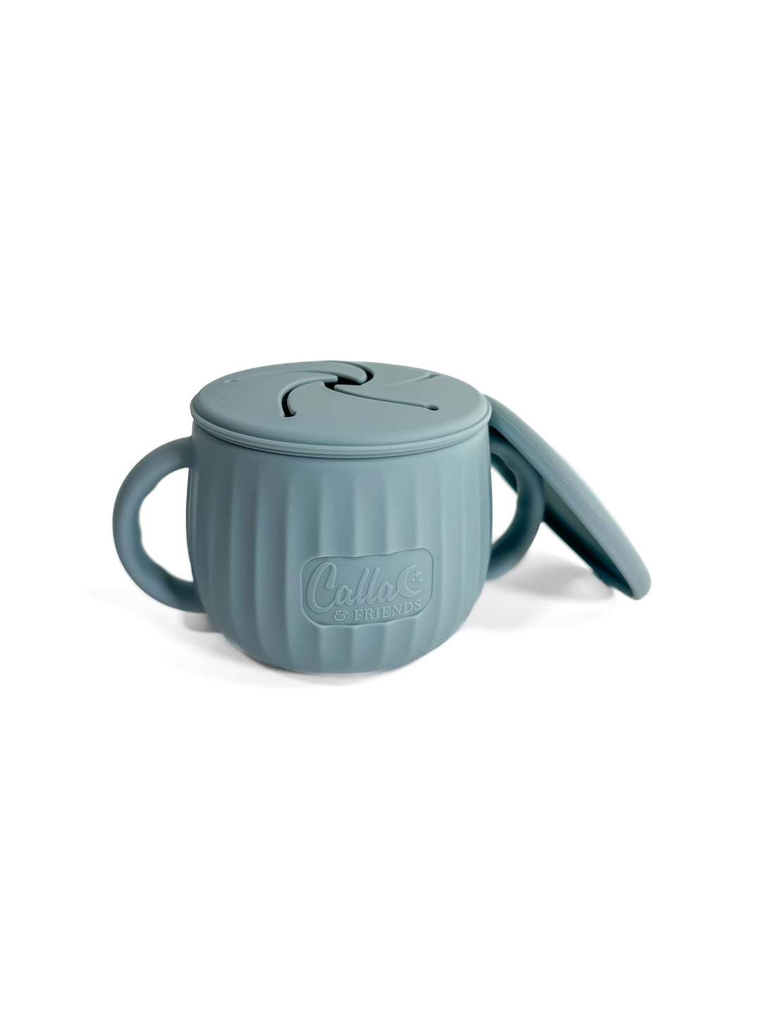 Non-Toxic Silicone Toddler Snack Cup with Lid