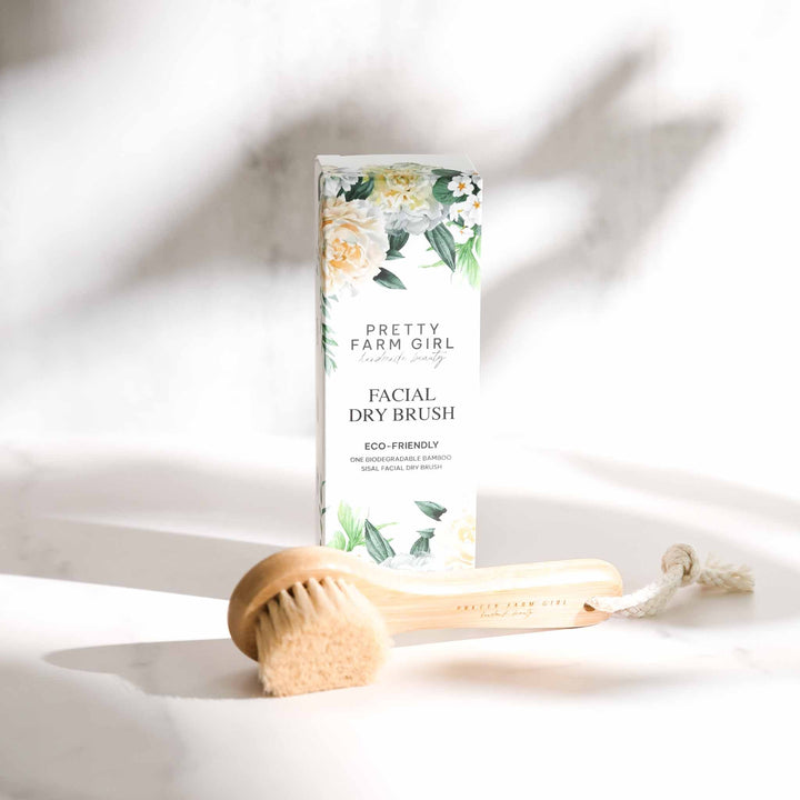 Biodegradable Sisal Soft Bristle Dry Face Brush