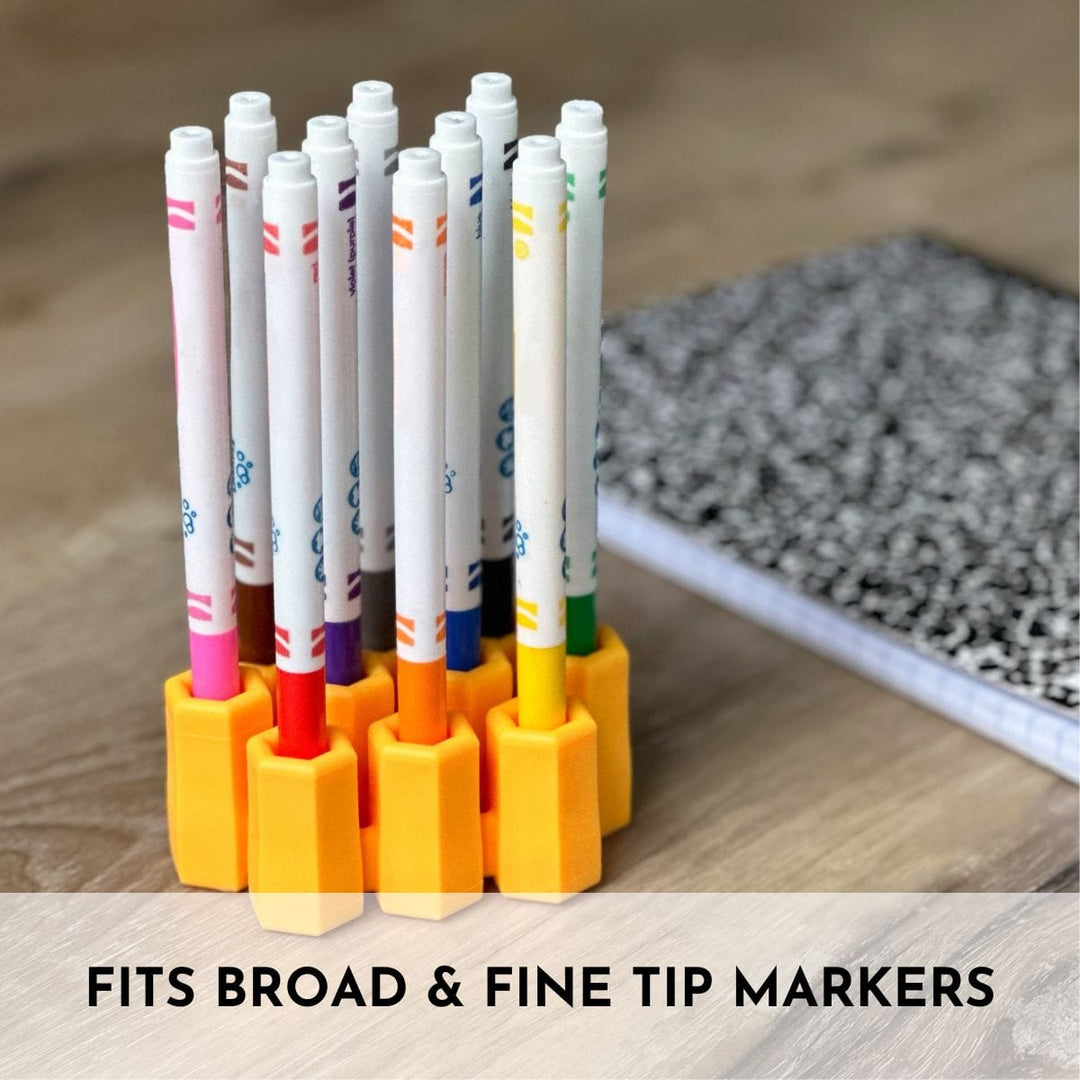 FDA Silicone Grip-Tight Marker Storage Organizer