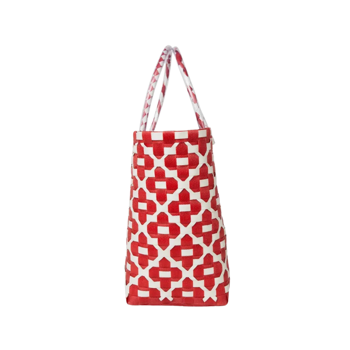 Floral Handwoven Mini Tote