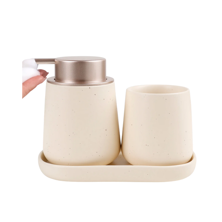 Foaming Bathroom Set Eco-Clay