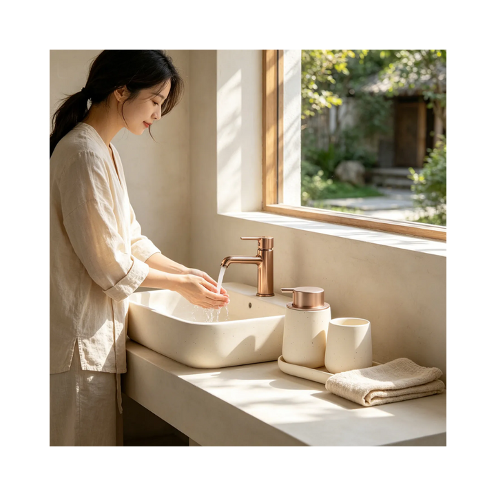 Foaming Bathroom Set Eco-Clay