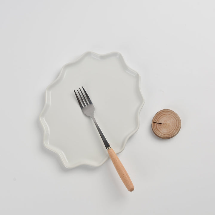 Recycled Eco-Clay Ceramic Dinner Plate Set, 4 Ct.