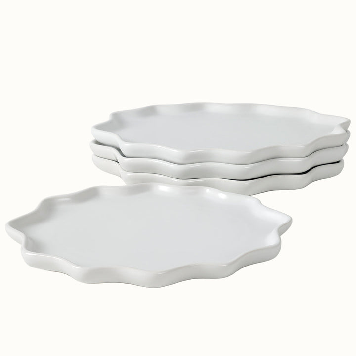 Recycled Eco-Clay Ceramic Dinner Plate Set, 4 Ct.