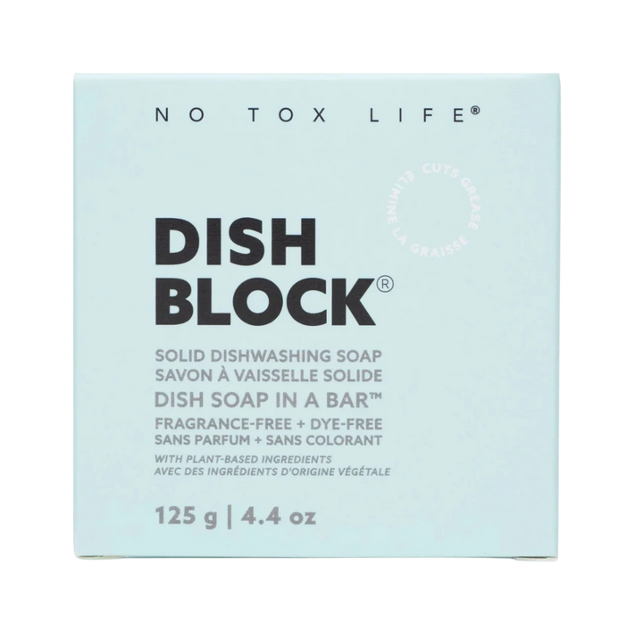 Fragrance Free Solid Dish Soap Bar Block