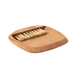 French Oak Magnetic Crumb Brush Set