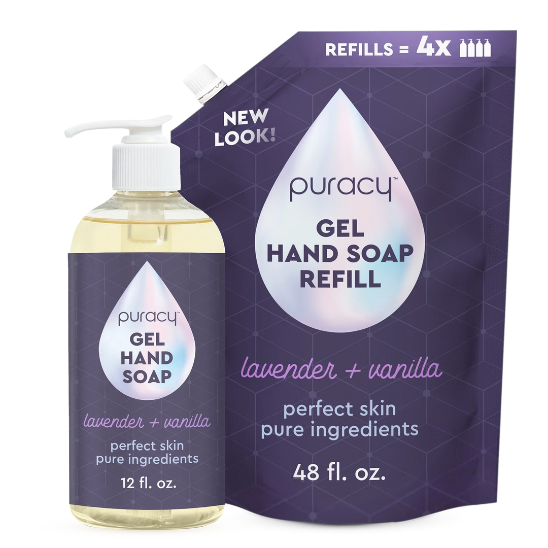 Plant-Based Gel Hand Soap, SLES-Free Body Care
