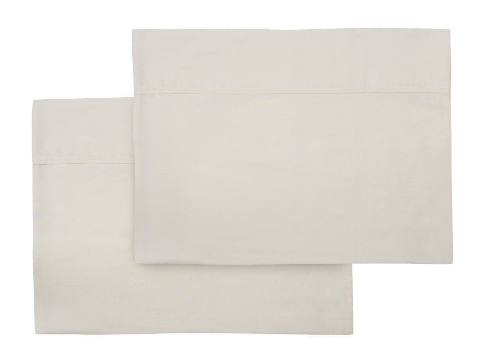 Organic Cotton Sateen Pillowcases, 2 Ct.