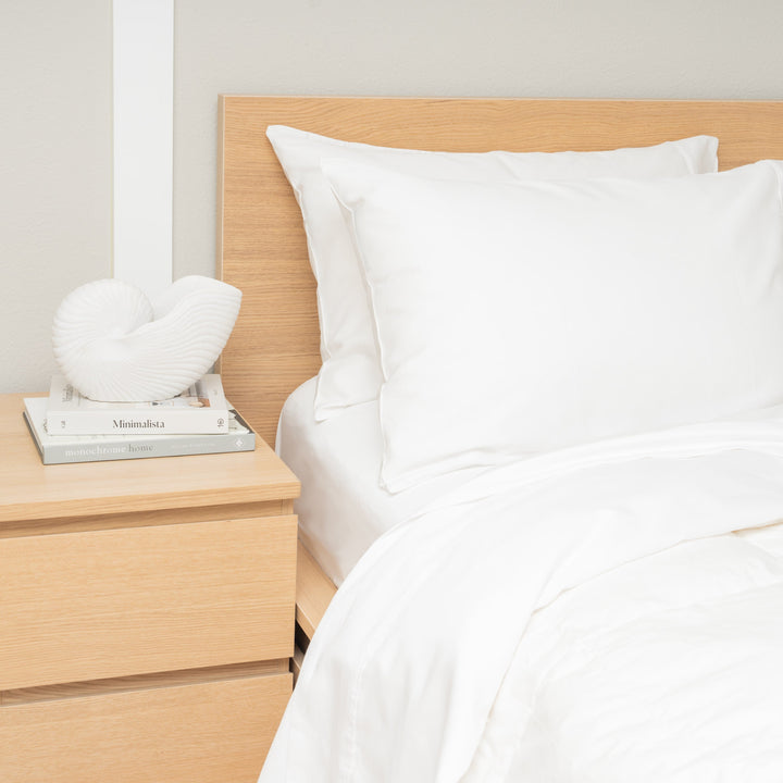 Organic Cotton Sateen Weave GOTS Bed Sheet Set