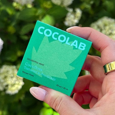 Recycled Polyester Expanding Dental Floss, Mint, 33yd