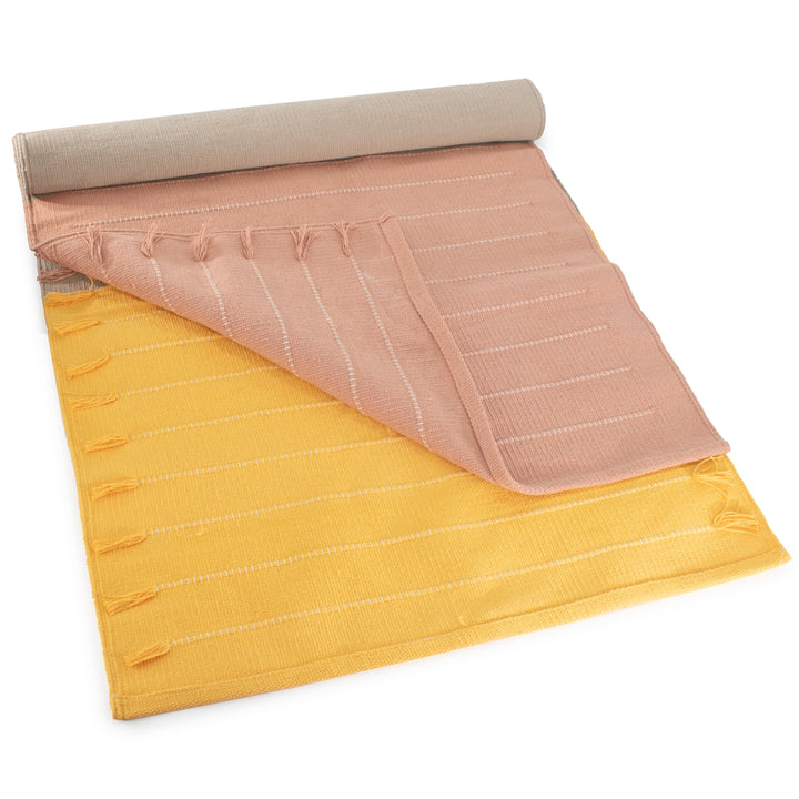 Organic Handcrafted Cotton Yoga &amp; Fitness Mat