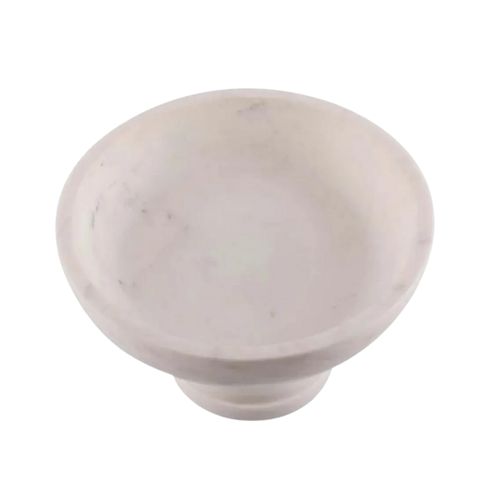 Gala Natural Marble Pedestal Bowl