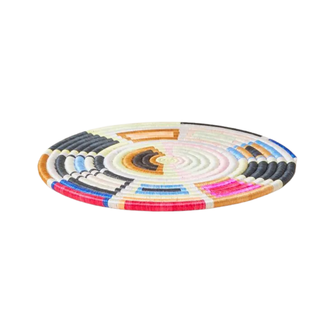 Geo Form Woven Placemat Set