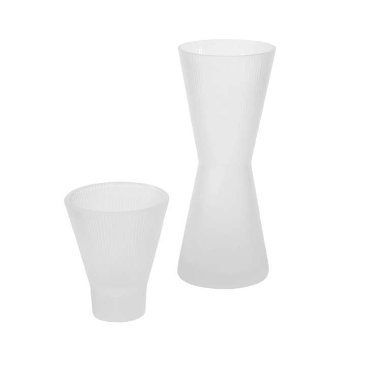 Glass Carafe &amp; Tumbler Set