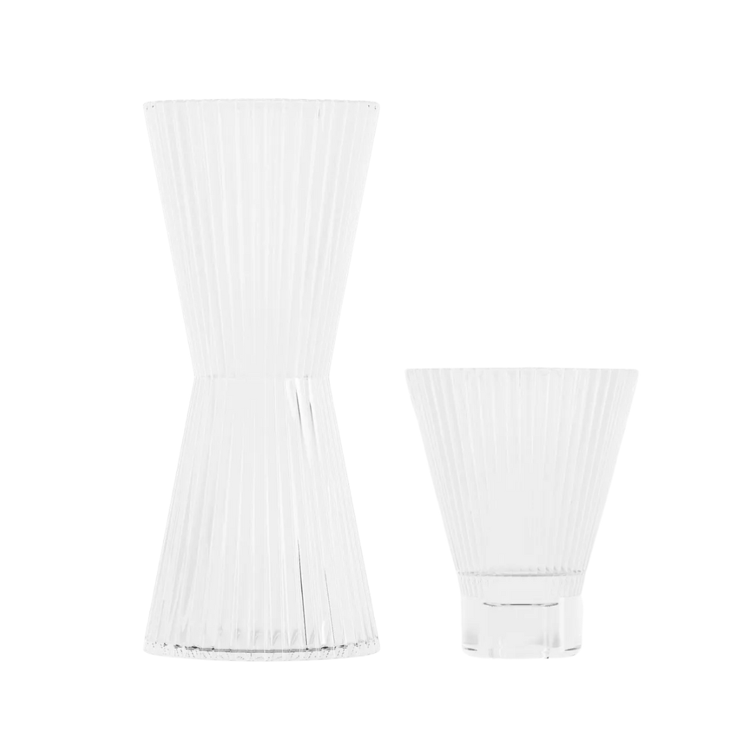 Glass Carafe &amp; Tumbler Set