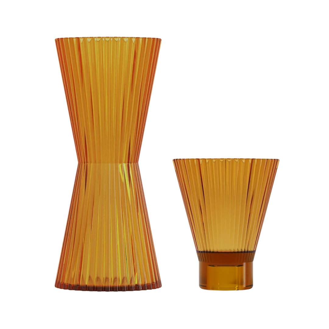 Glass Carafe &amp; Tumbler Set