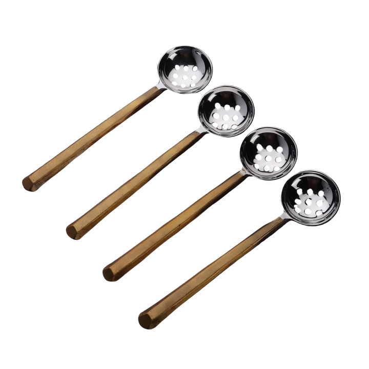 Gold Olive Spoon Set of Four