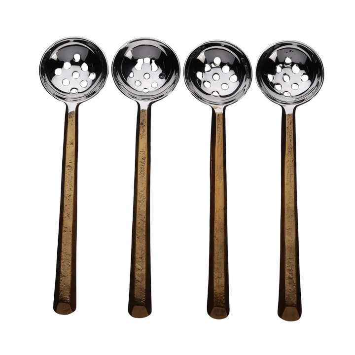 Gold Olive Spoon Set of Four
