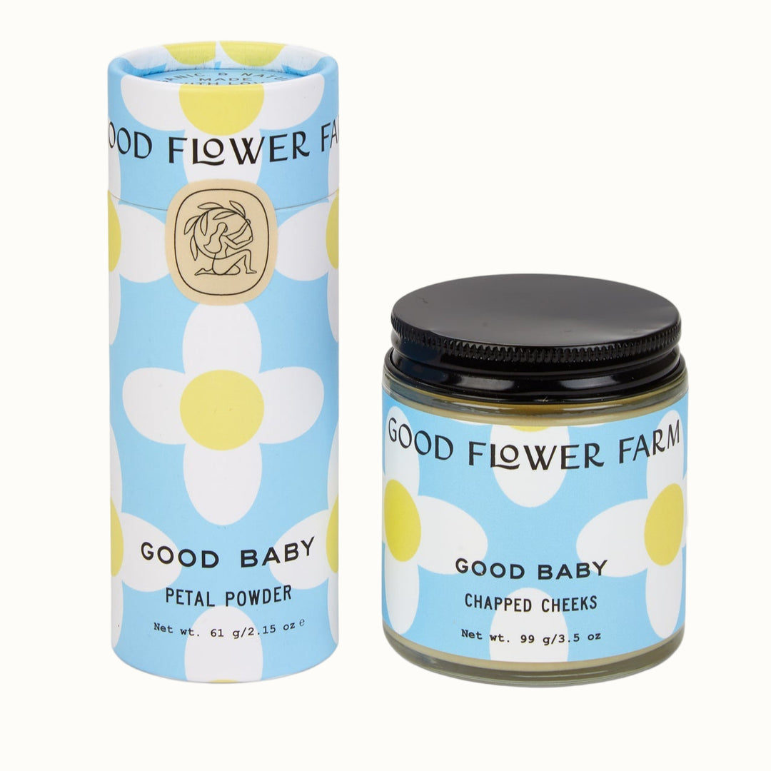 Organic Botanical Baby Balm &amp; Talc-Free Powder Set, 2 Ct.