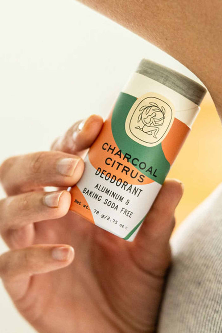 Biodegradable Charcoal Citrus Deodorant, 2.75 oz